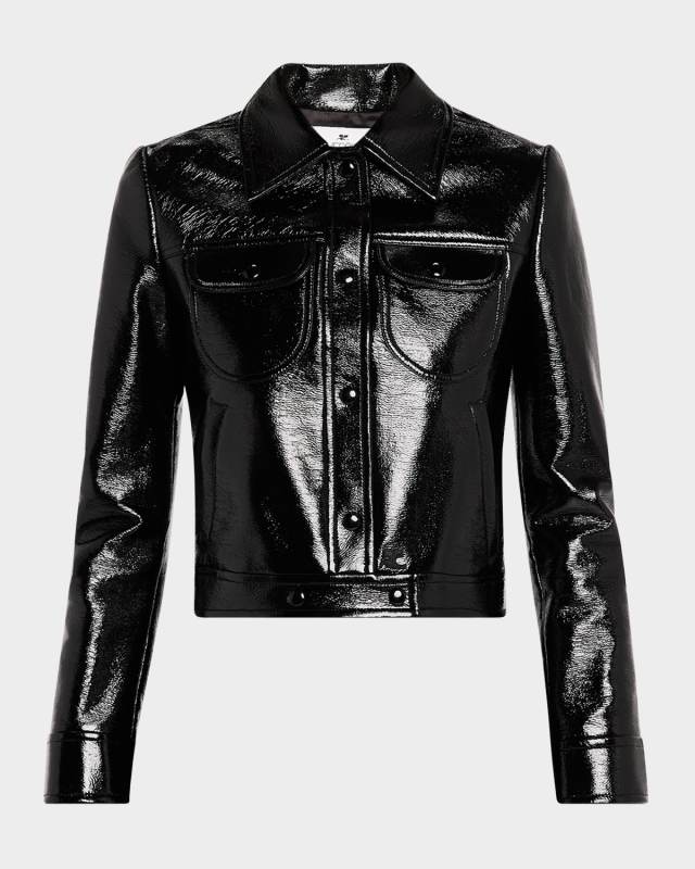 Signature Vinyl Trucker Jacket